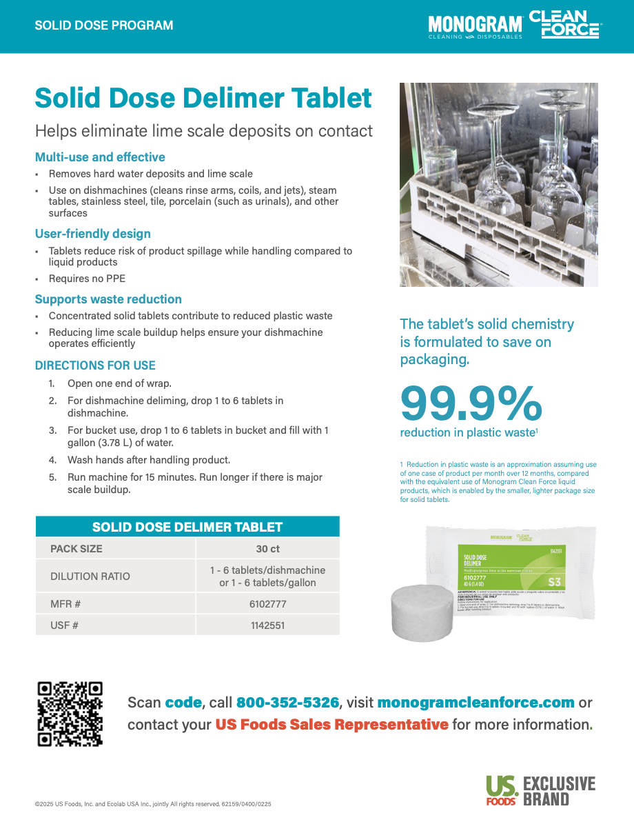 22 Multi Quat Sanitizer Monogram Clean Force EZ