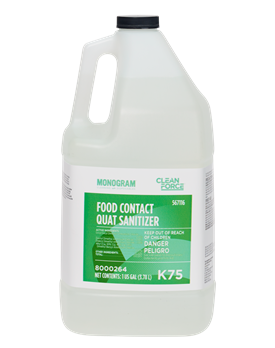 Monogram Clean Force Food Contact Quat Sanitizer