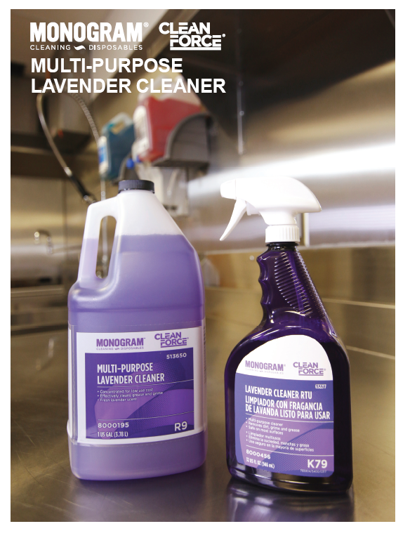 Monogram Clean Force Lavender Cleaner RTU