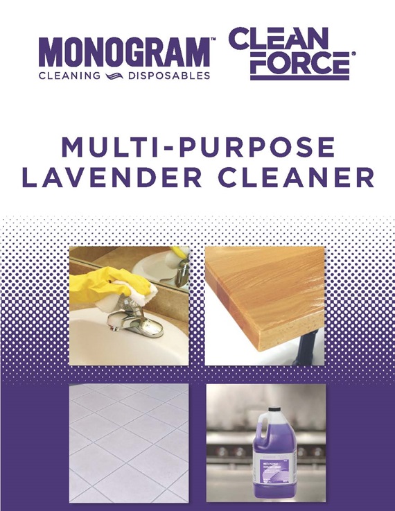 Monogram Clean Force Multi Purpose Lavender Cleaner