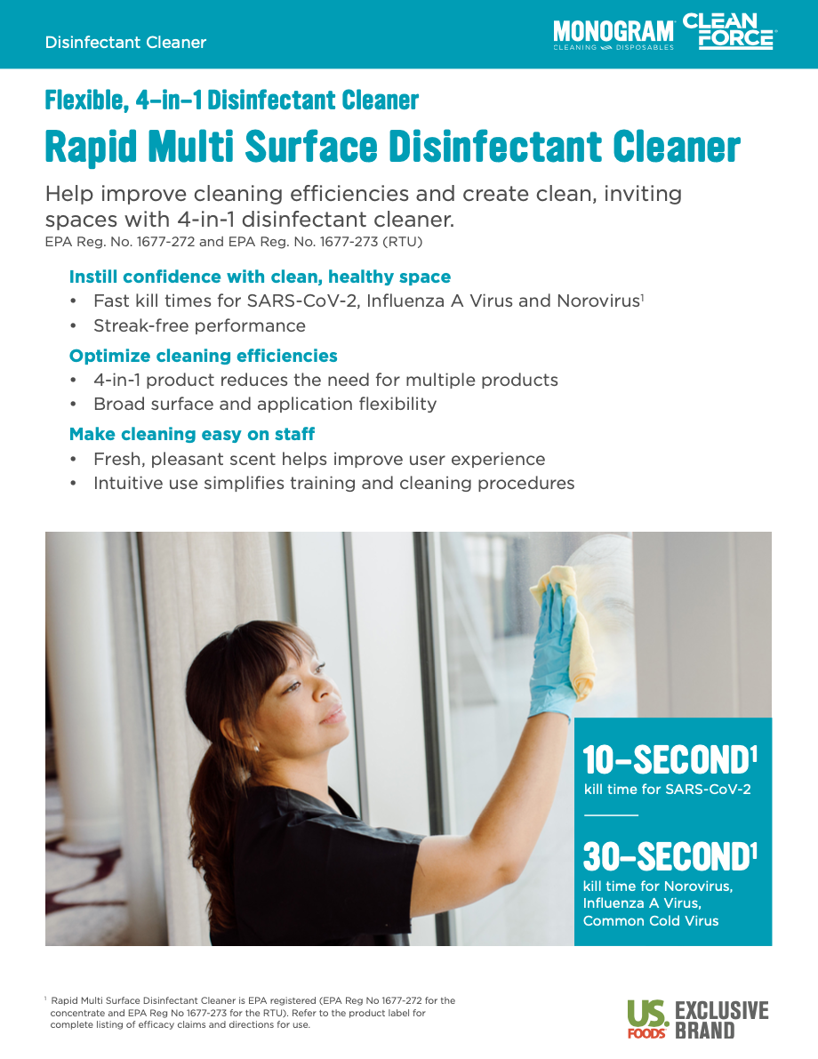 Monogram Clean Force Redi San RTU Hard Surface Sanitizer