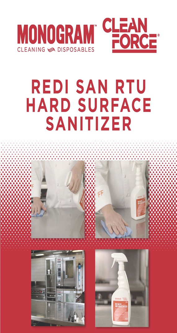 Monogram Clean Force Redi San RTU Hard Surface Sanitizer